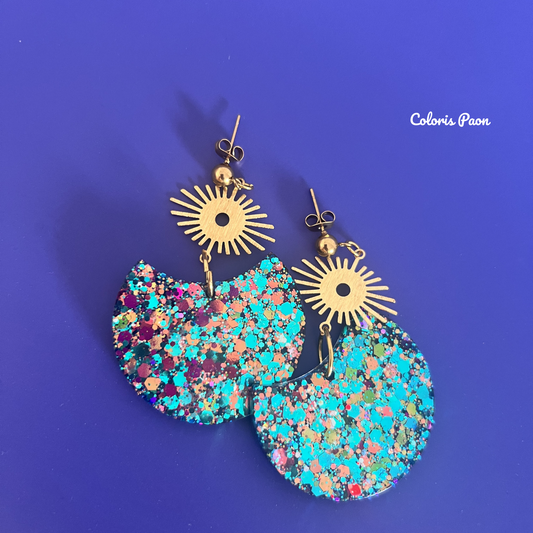Les boucles d’oreilles Scintia