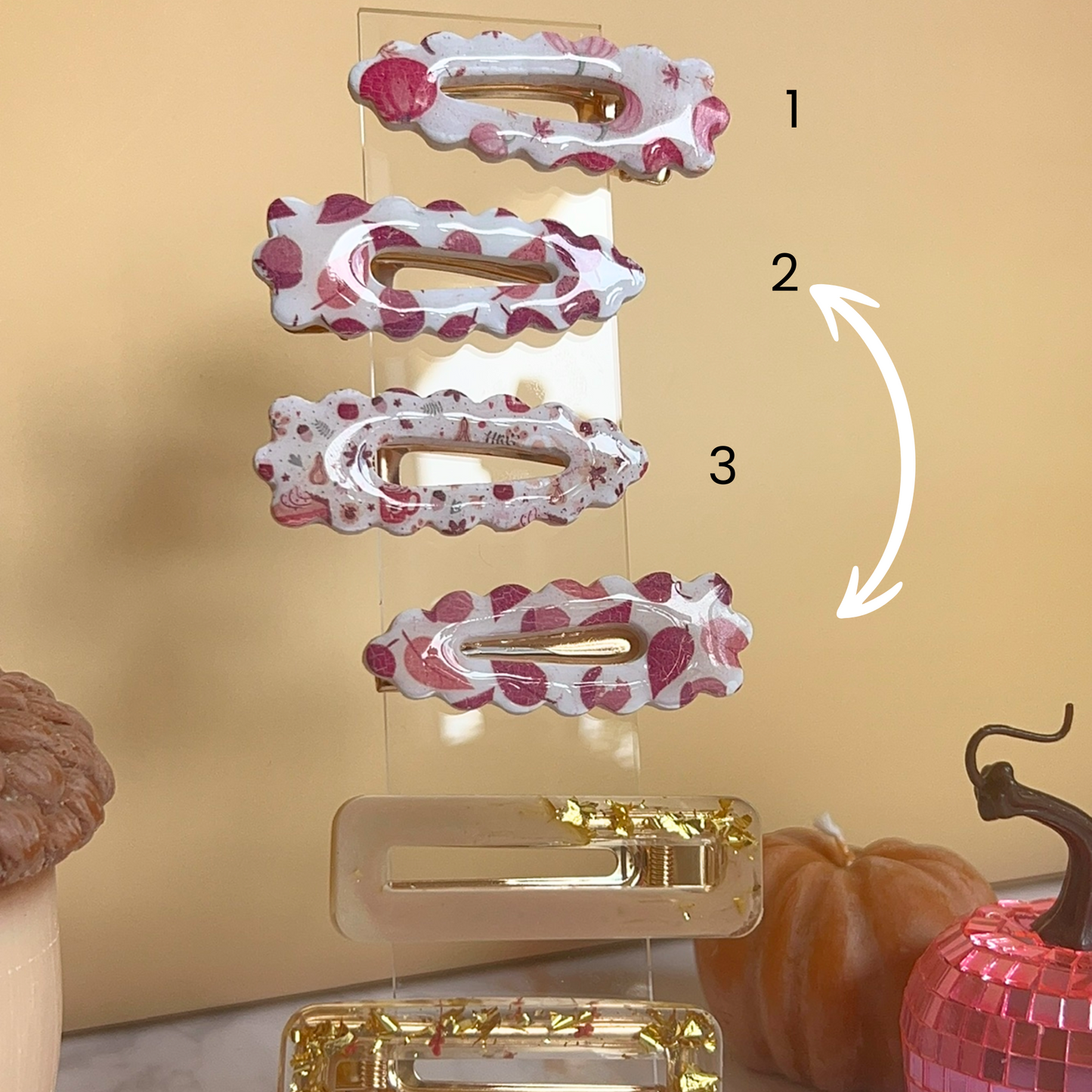 Barrette pâte polymère