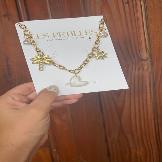 Collier White & gold ✨🤍