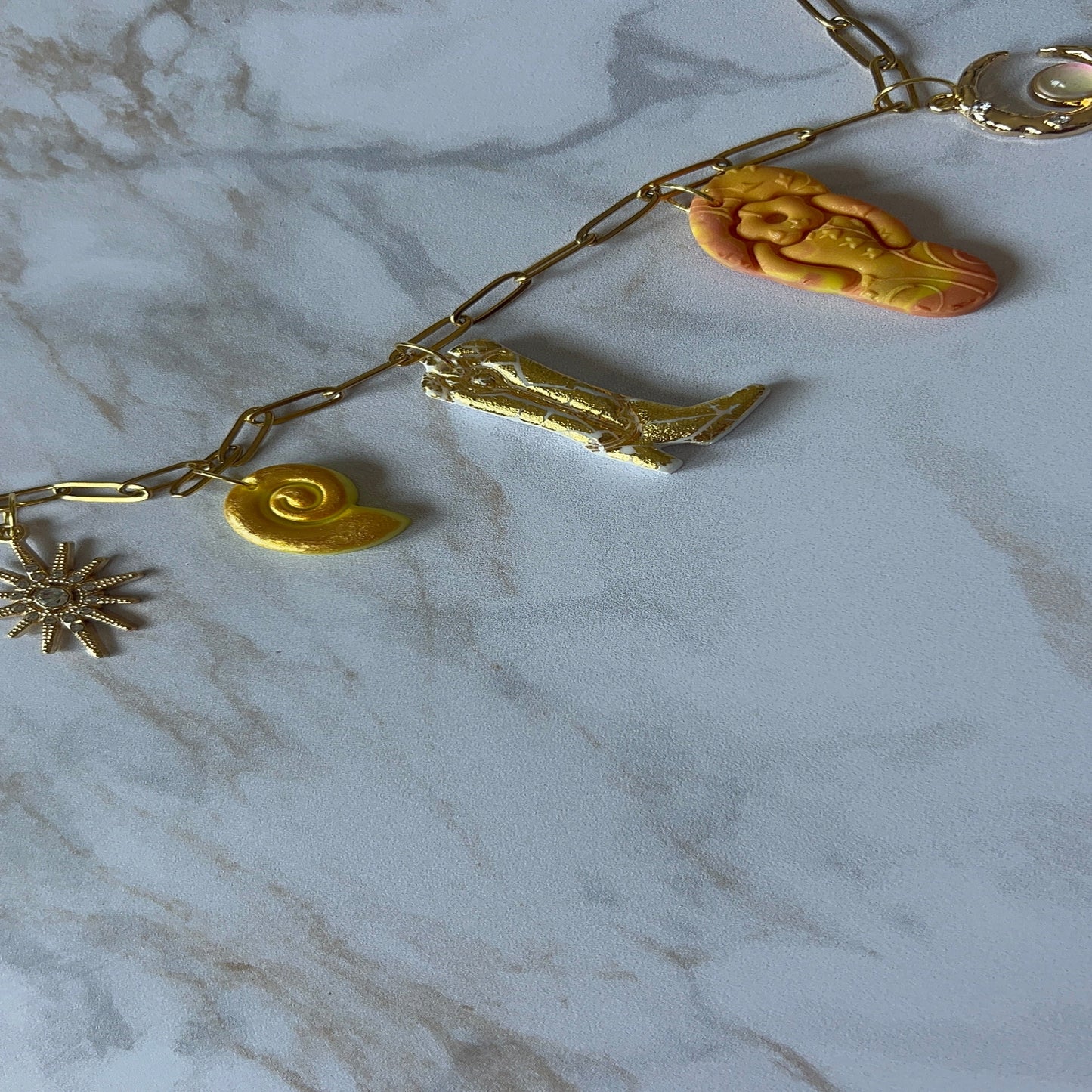 Collier charms personnalisé chaine Serena