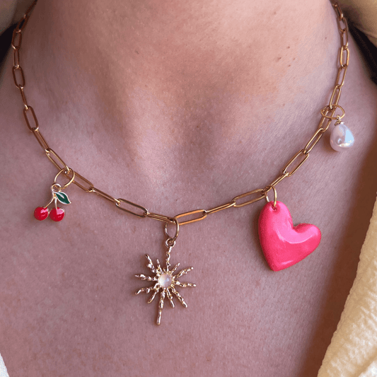 Collier Charms cherry ✨🍒