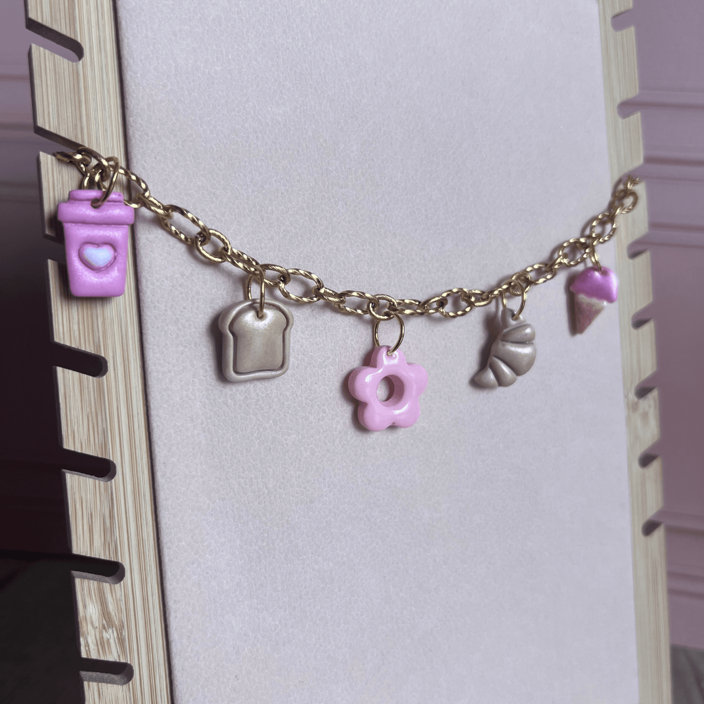Collier Charms Pinky greedy đđž