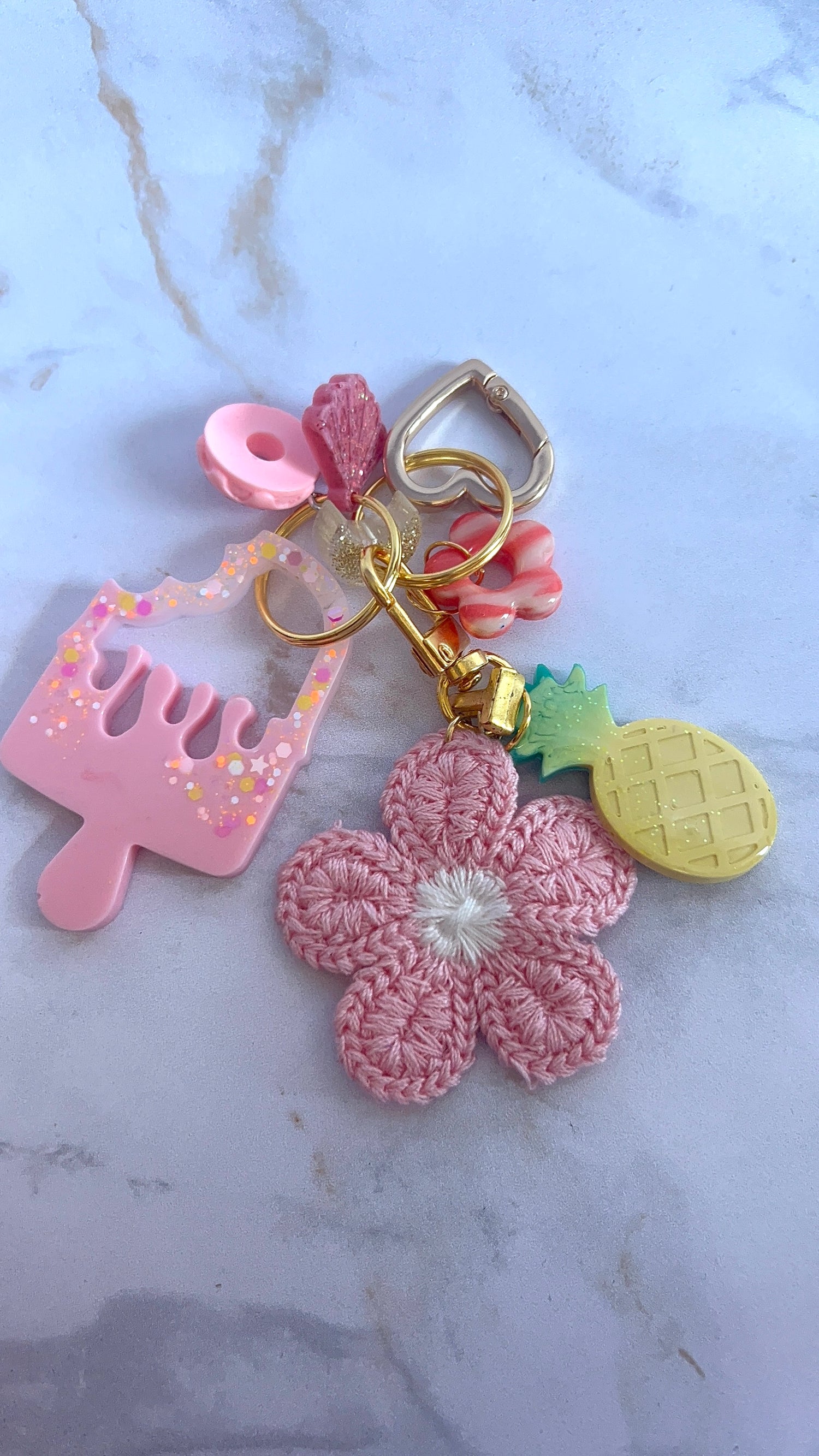 Boucle oreille résine
