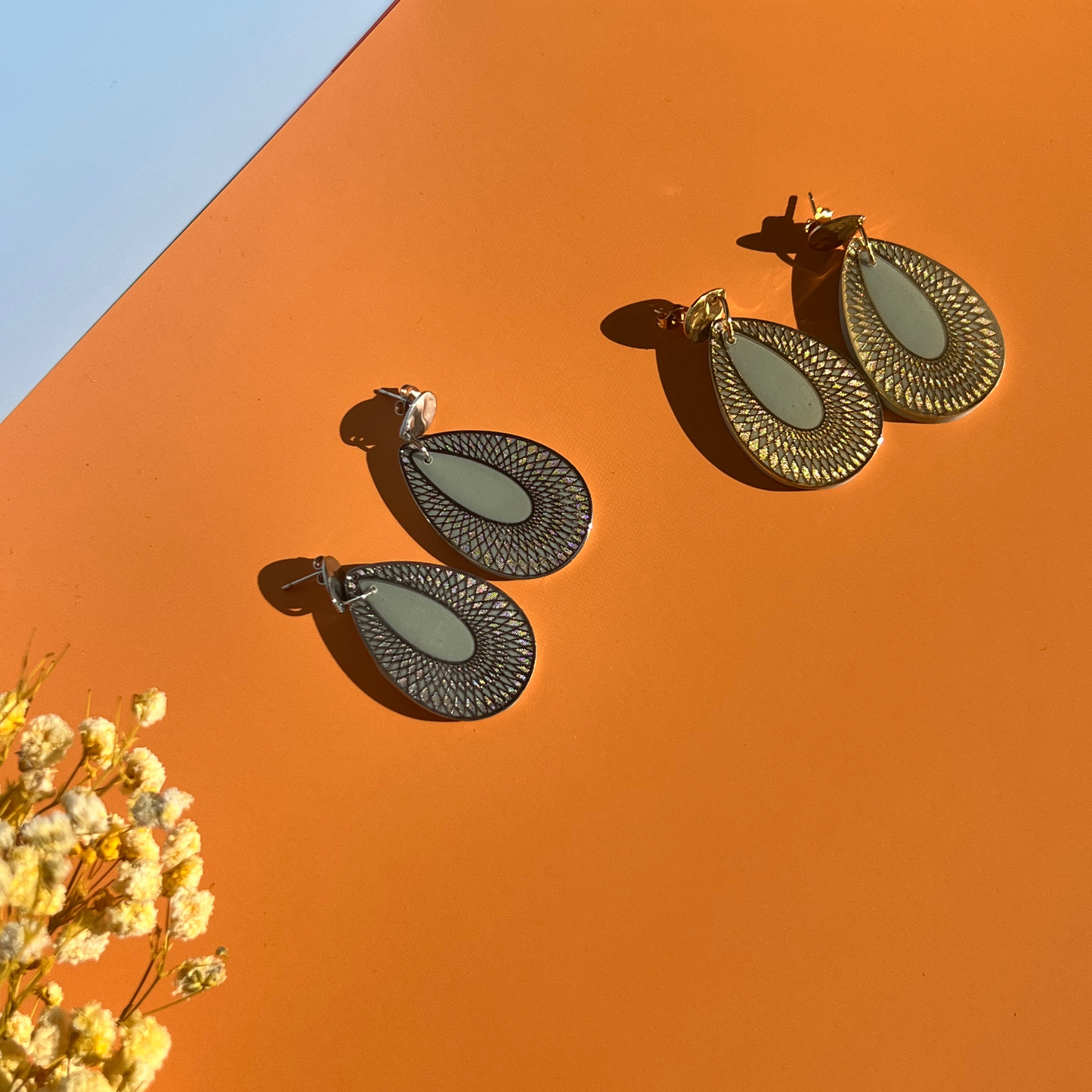 Les boucles d’oreilles Eden
