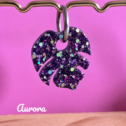 Les boucles d’oreilles Monstera Boom