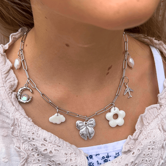 Collier charms personnalisé chaine Serena