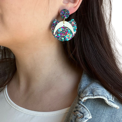 Les boucles d’oreilles Scintia