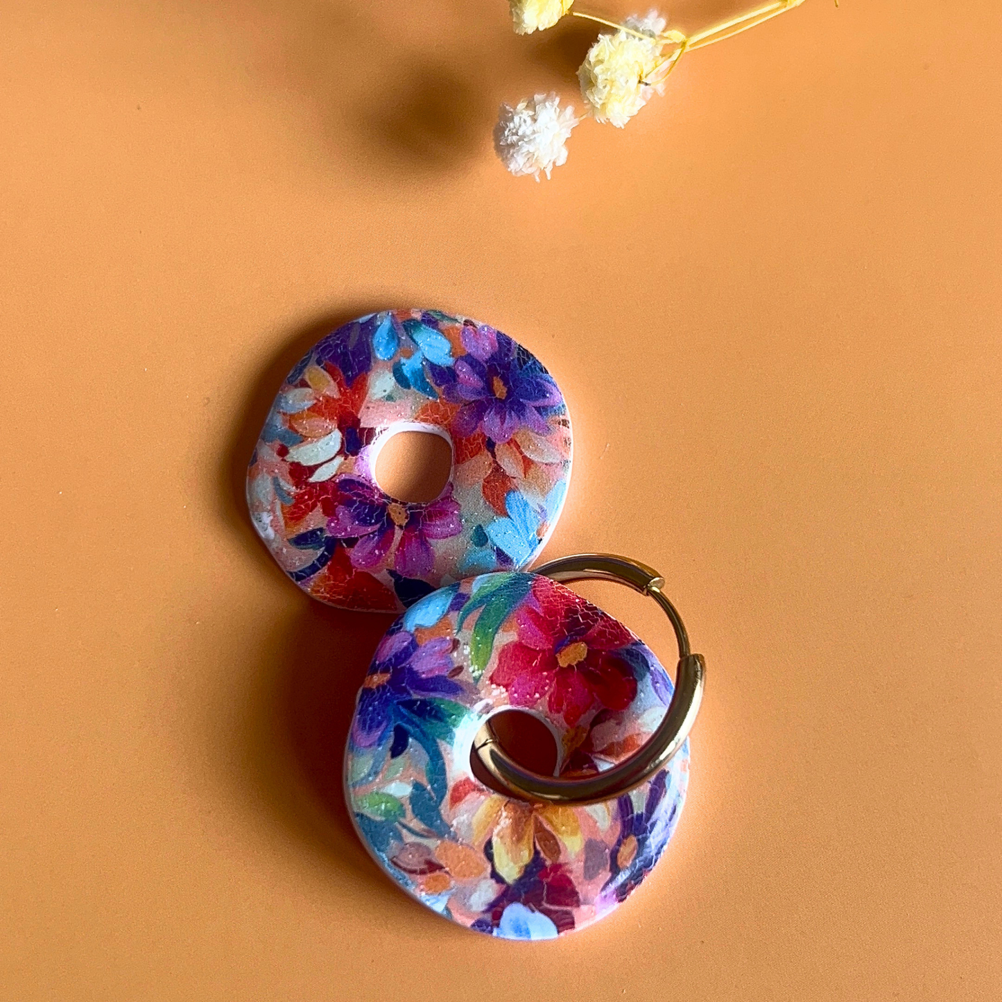 Les boucles d’oreilles Florie