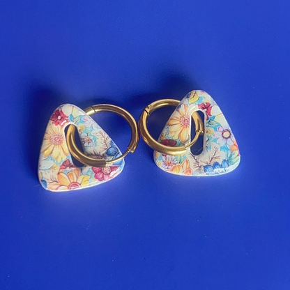 Les boucles d’oreilles Gipsy flower
