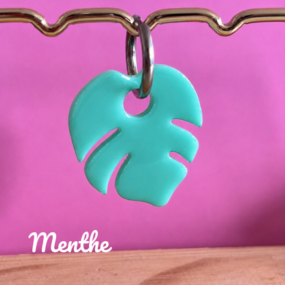 Les boucles d’oreilles Monstera Boom